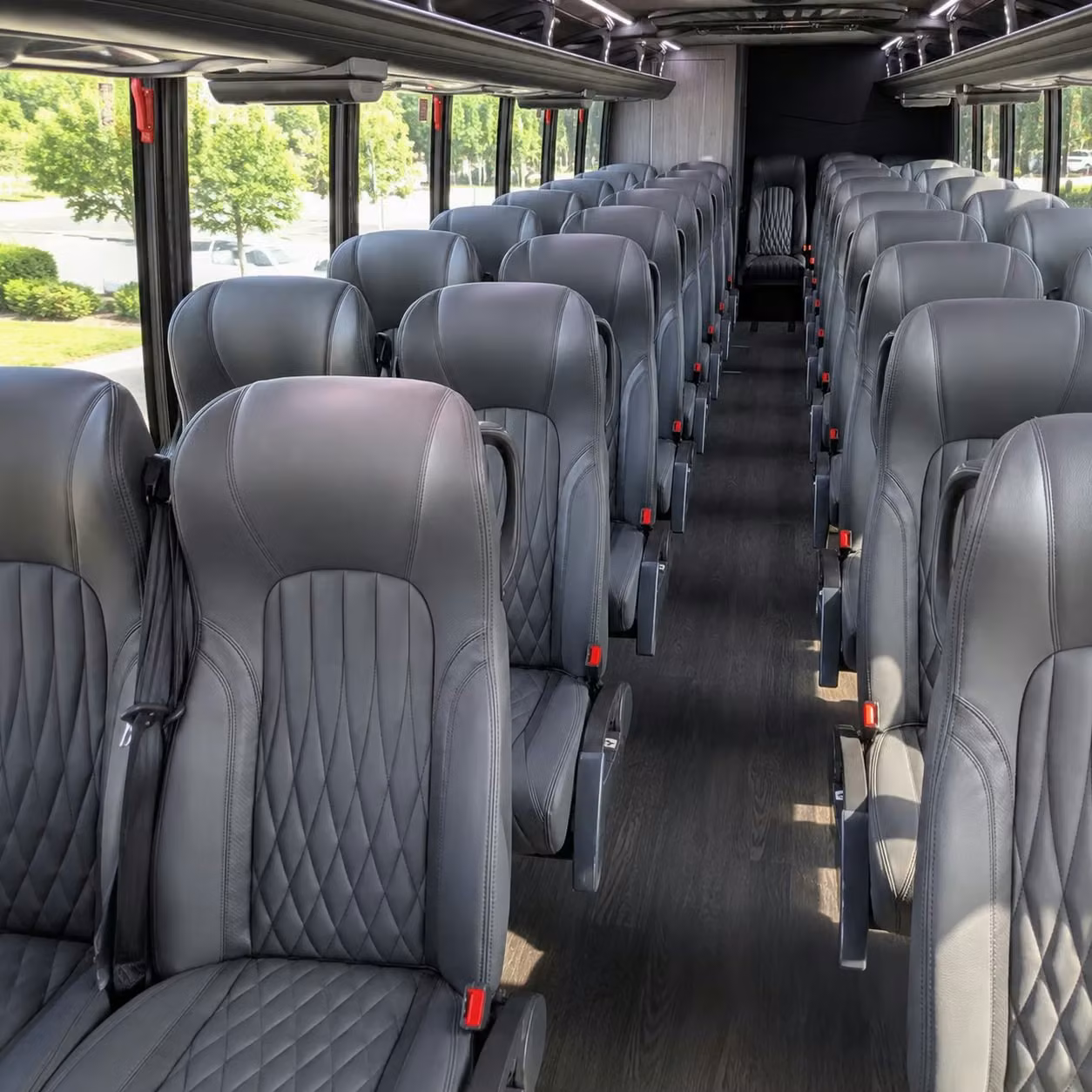 30 passenger minibus interior
