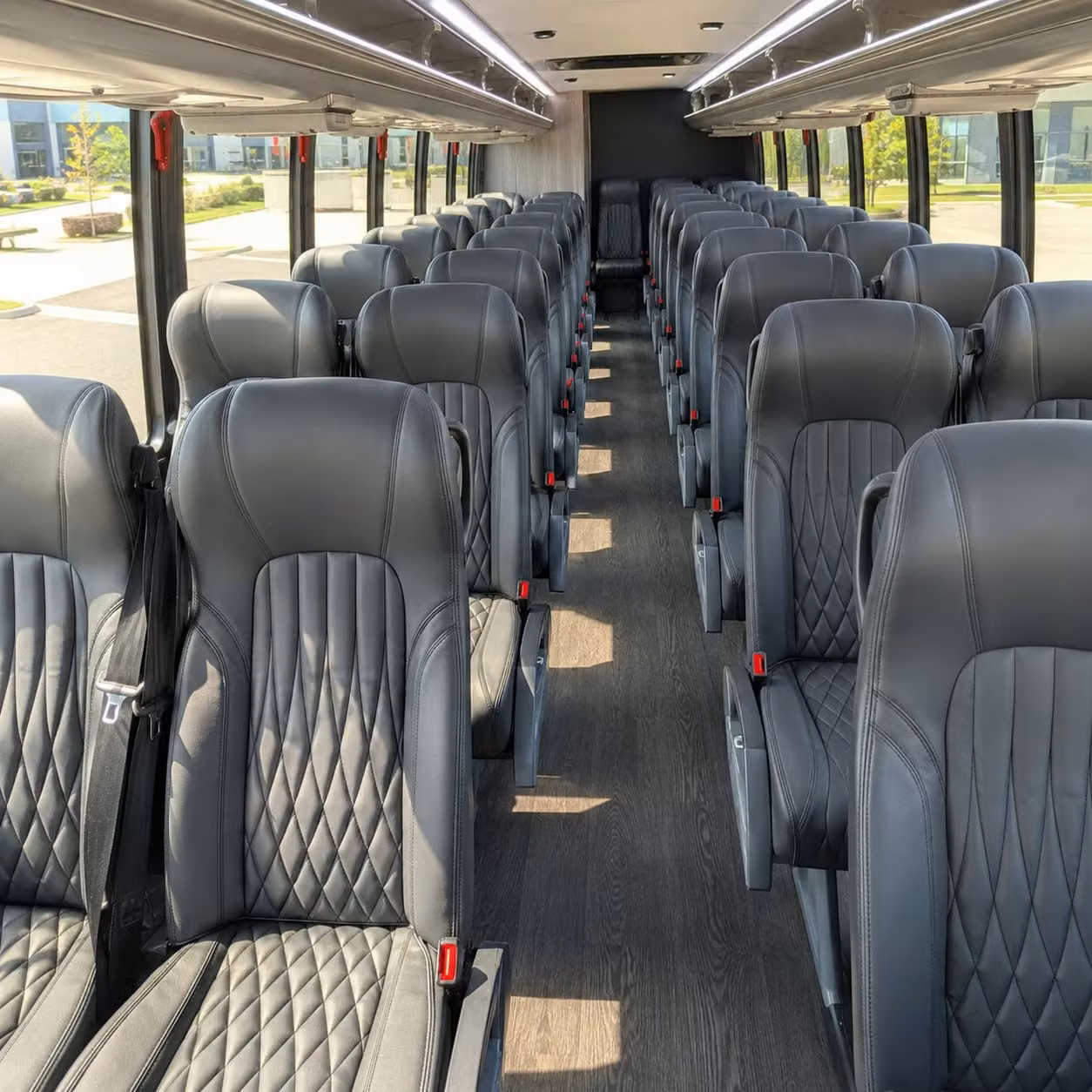 35 passenger minibus inside