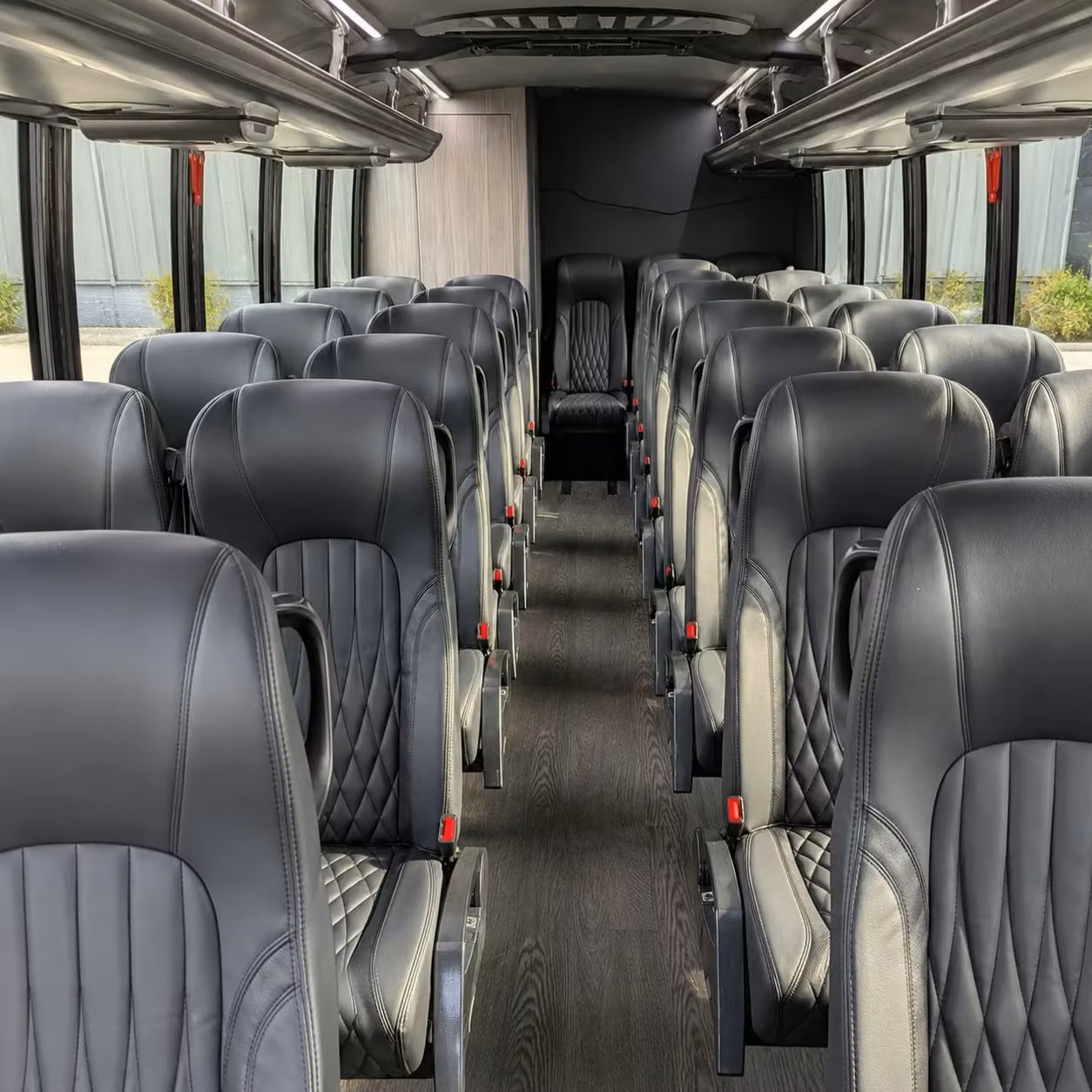 35 passenger minibus interior