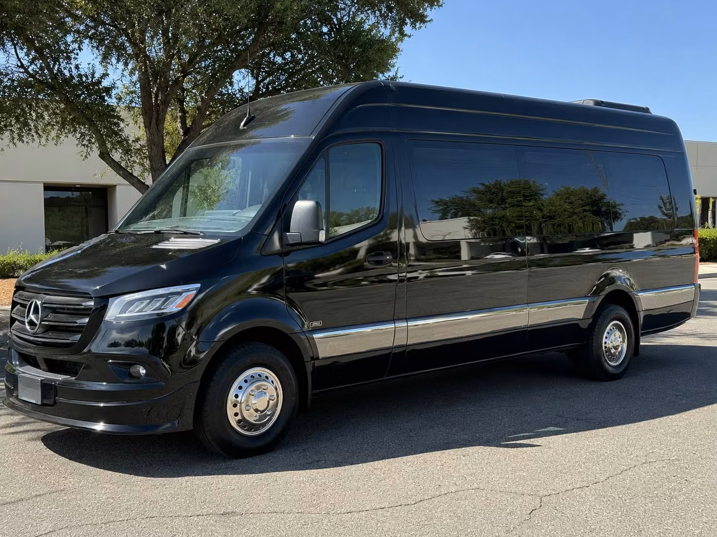 sprinter van with driver